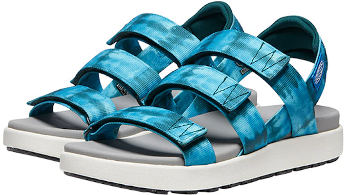 (Women) KEEN Elle Backstrap 'Tie-Dye Teal Green' 1027209 Lookbook (Women) KEEN Elle Backstrap 'Tie-Dye Teal Green' 1027209
