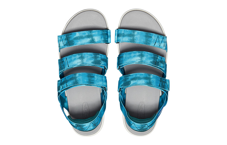 Shop (Women) KEEN Elle Backstrap 'Tie-Dye Teal Green' 1027209