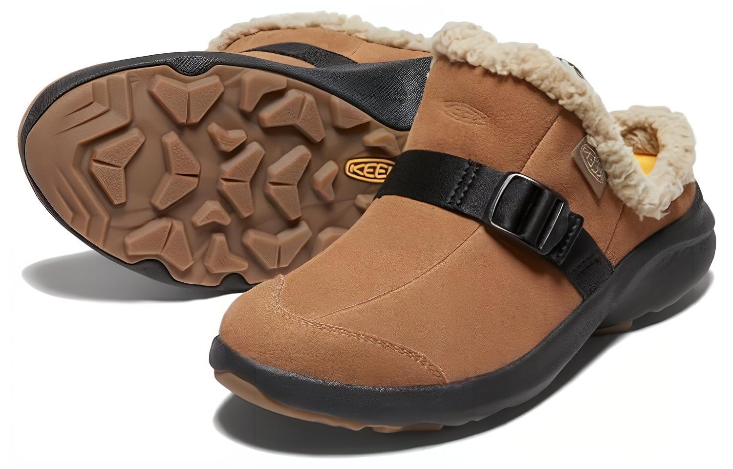 (Women) KEEN Hood Clog 'Brown Comfort' 1026803