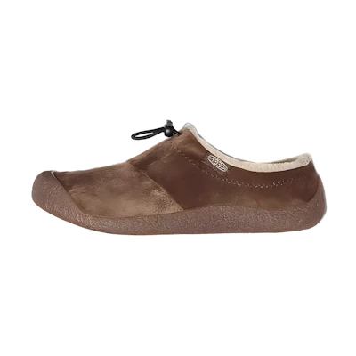 (W) KEEN Howser III Slide Dark Earth Velour 'Brown'