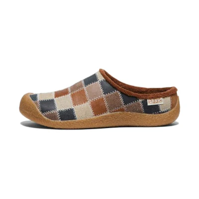 (W) KEEN Howser Harvest Slide LEA 'CMFTable Brown'