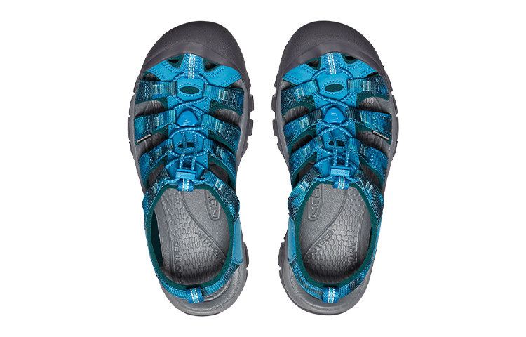 Shop (Women) KEEN Newport H2 'Bay Blue Tie-Dye' 1027356
