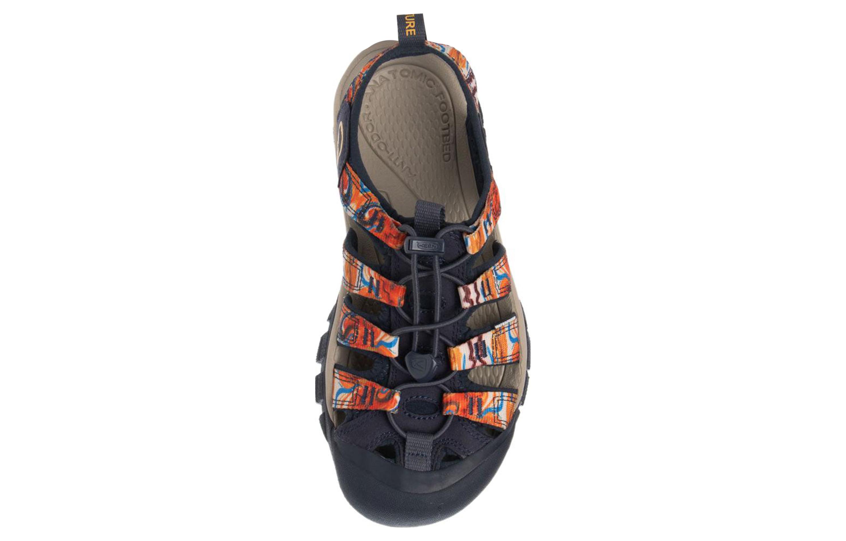 (W) KEEN Newport Retro 'Black Orange' 圖 4