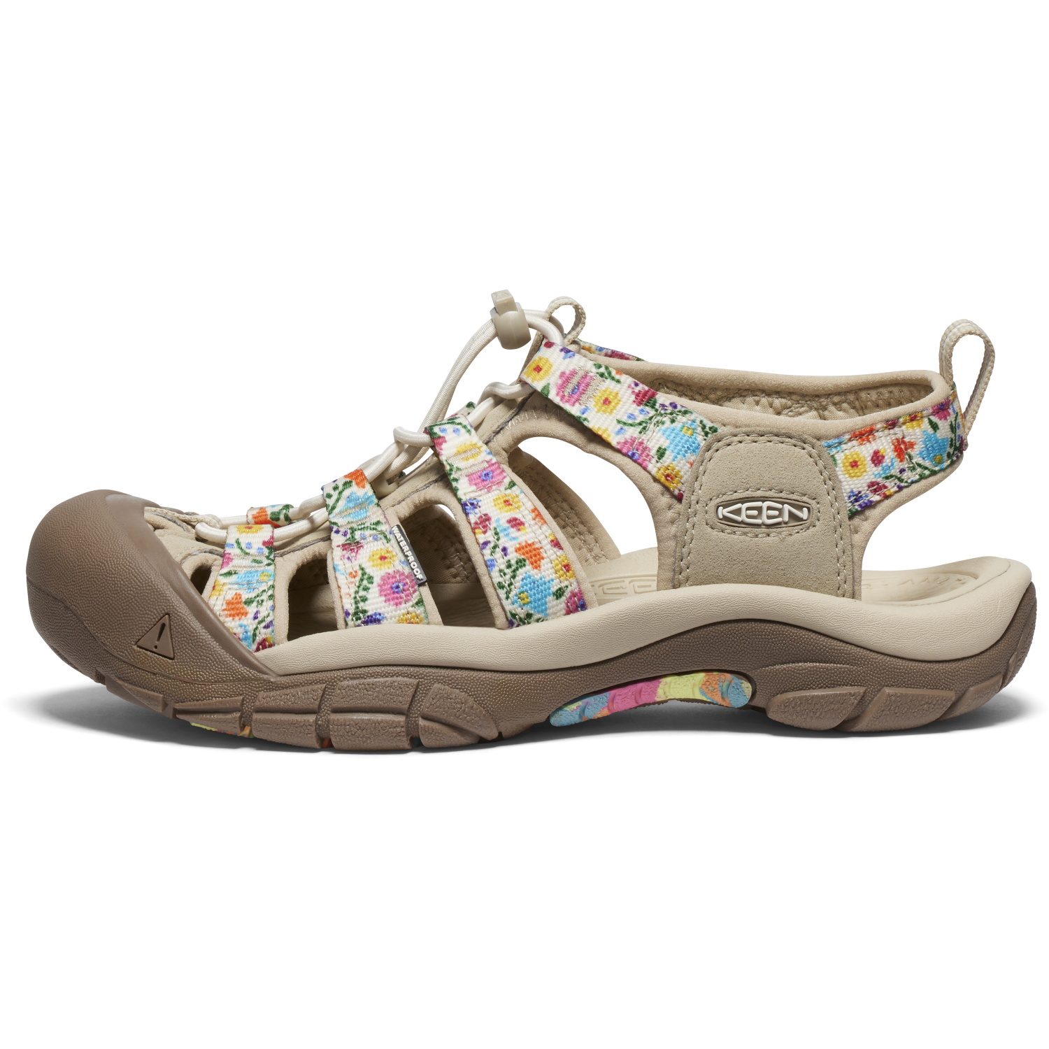 (Women) KEEN Newport Retro Polyester Breathable Water Sandals Women’s Safari Yellow. 1028878