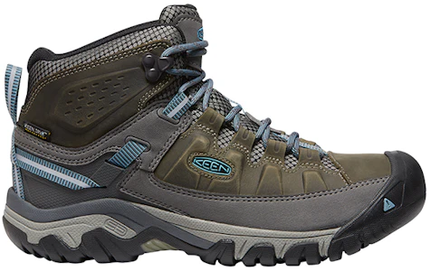 Lookbook KEEN Targhee 3 MID WP系列 防滑耐磨 透氣百搭 中幫 戶外功能鞋 女款 棕藍