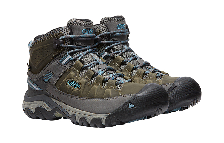 Shop (Women) KEEN Targhee III Waterproof Mid Magnet Atlantic Blue 'Green' 1023040