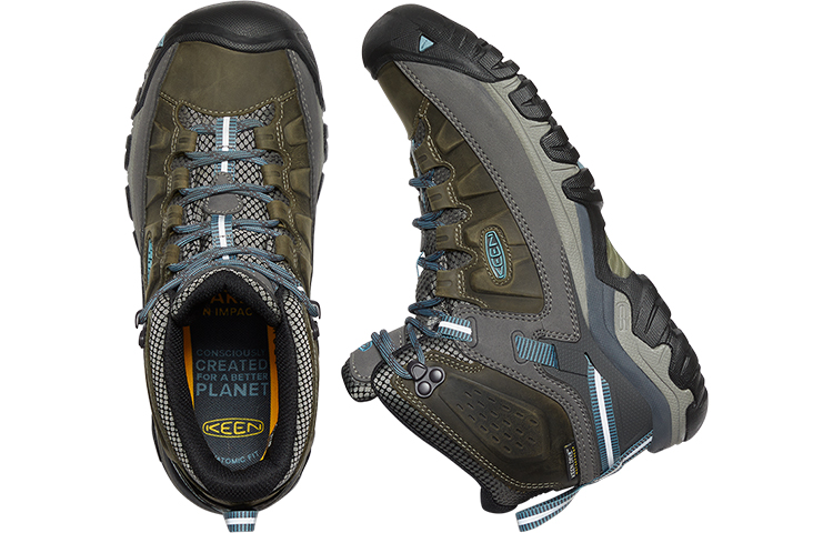 Purchase (Women) KEEN Targhee III Waterproof Mid Magnet Atlantic Blue 'Green' 1023040