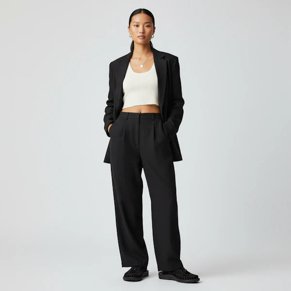 (W) KEEN UNEEK 'Hitam' 1014099 Lookbook (W) KEEN UNEEK 'Hitam' 1014099