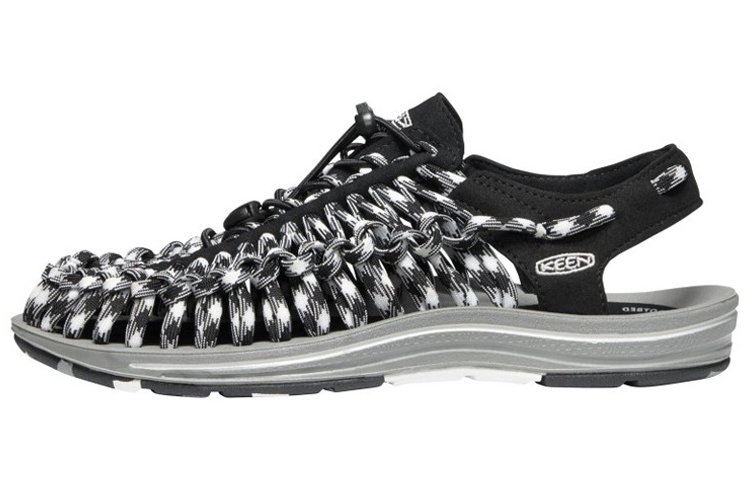 (Women) KEEN Uneek 'Black & White' 1020798