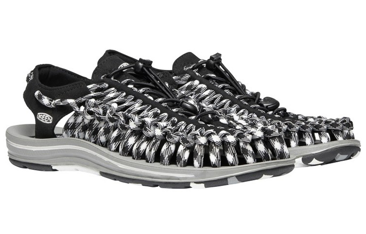 Order KEEN Uneek 設計師聯名限定款 防滑耐磨溯溪涼鞋 女款 黑白