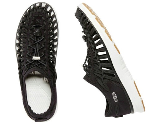 (Women) KEEN Uneek 'Black and White' 1017055 Shop (Women) KEEN Uneek 'Black and White' 1017055