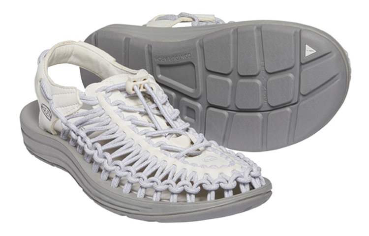 Shop (Women) KEEN Uneek 'White Grey' 1023061