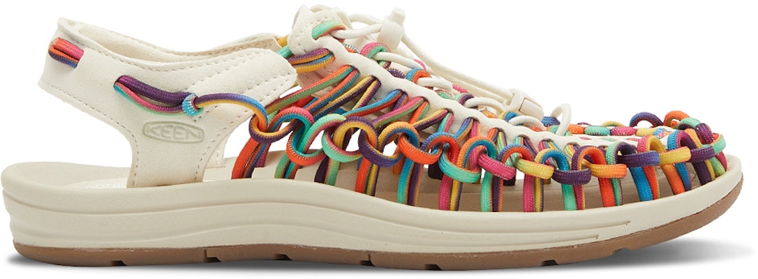 (Women) KEEN Uneek 'White Multicolor' 1025635 Order (Women) KEEN Uneek 'White Multicolor' 1025635