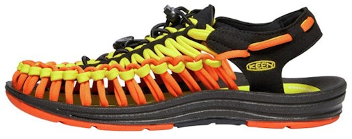 (Women) KEEN Uneek 'Yellow Black Flame' 1020799 (Women) KEEN Uneek 'Yellow Black Flame' 1020799