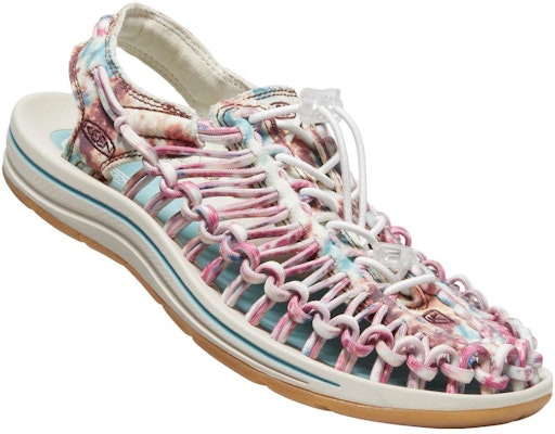 (Women) KEEN UNEEK Canvas 'Tie-Dye Multicolor' 1026233 Details for (Women) KEEN UNEEK Canvas 'Tie-Dye Multicolor' 1026233