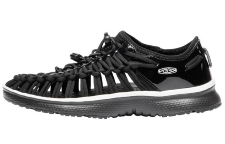 (Women) KEEN Uneek O2 'Gloss Black' 1018722