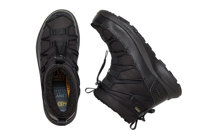 (W) KEEN Uneek SNK Chukka II WP 'Black' 圖 3