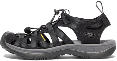 (Women) KEEN Whisper Sandal 'Black' 1018227 (Women) KEEN Whisper Sandal 'Black' 1018227