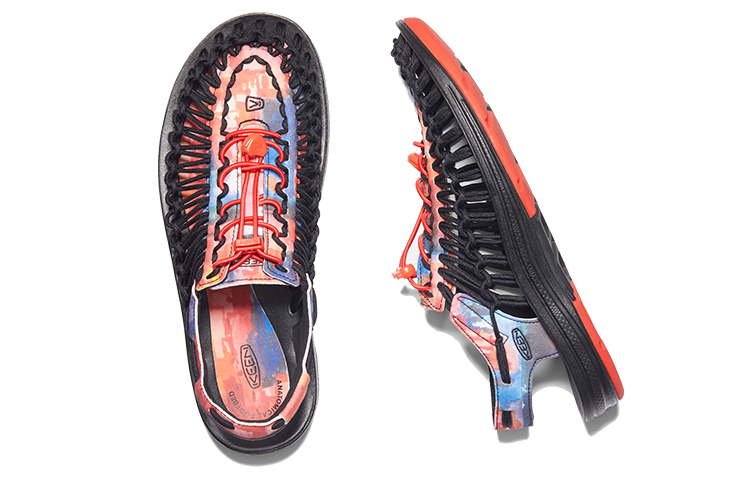 (W) KEEN JERRY GARCIA Sandal 'Black Print' 圖 4