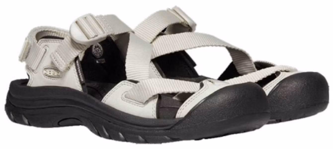 KEEN ZERRAPORT II 戶外一字扣式休閒露營包頭涼鞋溯溪鞋 女款 黑色/白色 Lookbook KEEN ZERRAPORT II 戶外一字扣式休閒露營包頭涼鞋溯溪鞋 女款 黑色/白色