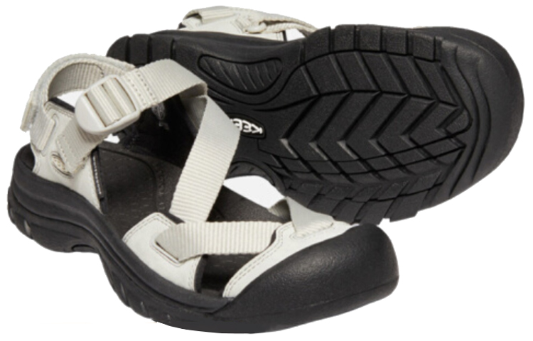 Purchase KEEN ZERRAPORT II 戶外一字扣式休閒露營包頭涼鞋溯溪鞋 女款 黑色/白色