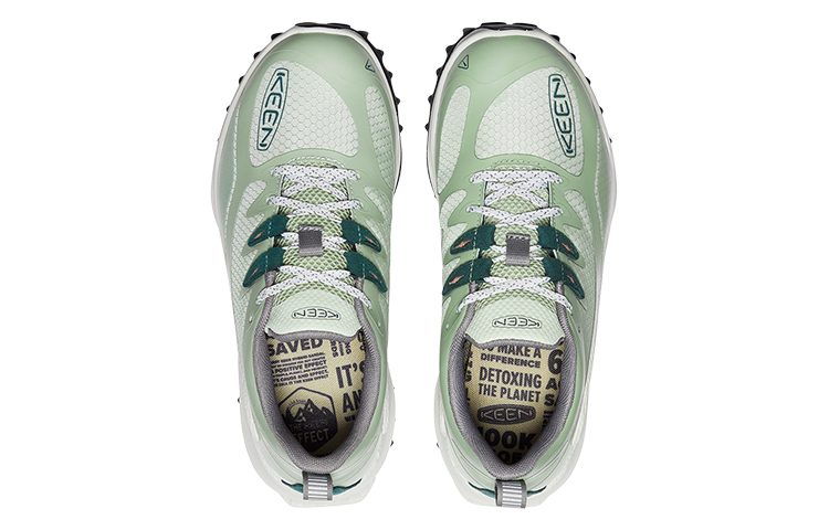 Shop (Women) KEEN ZIONIC WP Low 'Green White' 1028048
