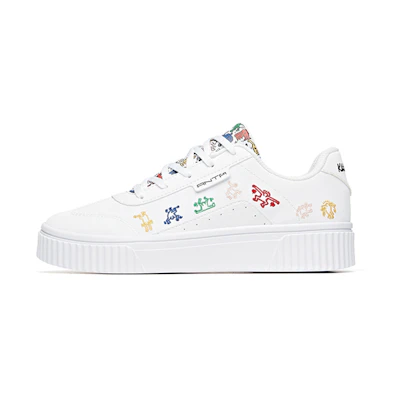(W) Anta Keith Haring Lifestyle Low 'White Yellow'