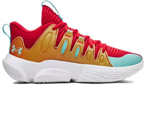 Under Armour Wmns Flow Breakthru 舒適百搭 耐磨透氣 低筒 籃球鞋 共享款 紅橘 Order Under Armour Wmns Flow Breakthru 舒適百搭 耐磨透氣 低筒 籃球鞋 共享款 紅橘