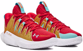 Lookbook Under Armour Wmns Flow Breakthru 舒適百搭 耐磨透氣 低筒 籃球鞋 共享款 紅橘
