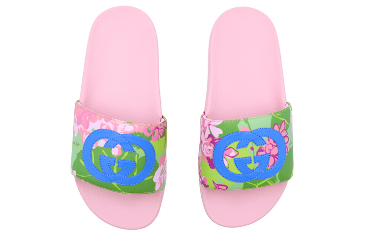 Lookbook (W) Ken Scott x Gucci Selipar 'Floral - Merah Jambu' 645925-2SR10-3062