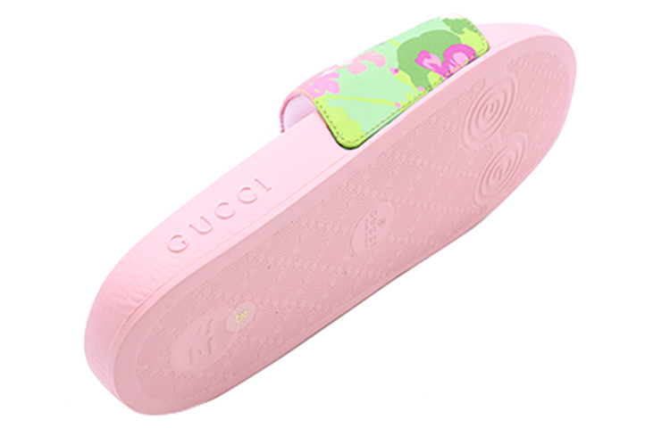 Purchase (W) Ken Scott x Gucci Selipar 'Floral - Merah Jambu' 645925-2SR10-3062