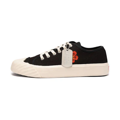(W) Kenzo 'Begonia Embroidery Low-Top Canvas'