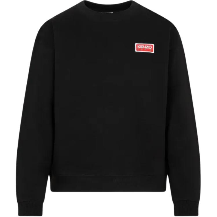 (Women) KENZO  Black Crewneck Logo Sweatshirt. POIZON240722984 圖 2
