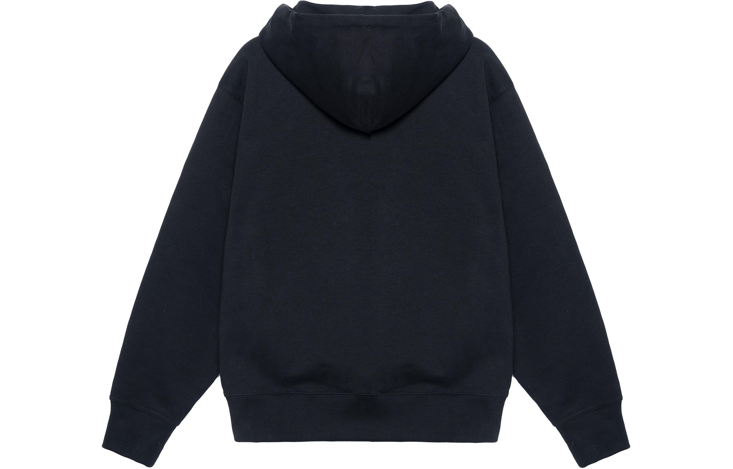 (Women) KENZO  Black Hoodie with Plant Graphic Print. FD62SW0634ME99J 圖 3