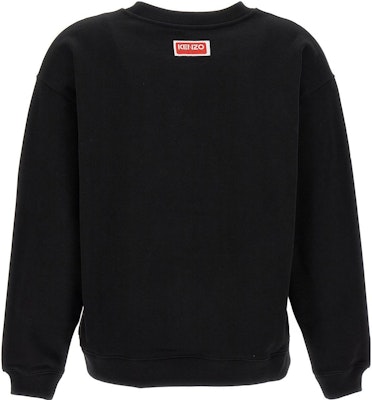 (W) KENZO Sudadera Negra Manga Larga con Diseño de Flor Boke y Letras. FD52SW0364ME99J Lookbook (W) KENZO Sudadera Negra Manga Larga con Diseño de Flor Boke y Letras. FD52SW0364ME99J