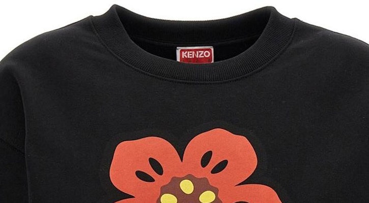 (W) KENZO Sudadera Negra Manga Larga con Diseño de Flor Boke y Letras. FD52SW0364ME99J Details for (W) KENZO Sudadera Negra Manga Larga con Diseño de Flor Boke y Letras. FD52SW0364ME99J
