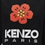 Sizing (W) KENZO Sudadera Negra Manga Larga con Diseño de Flor Boke y Letras. FD52SW0364ME99J
