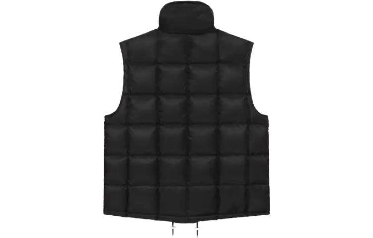 Lookbook (W) ケンゾー ブラック ノースリーブ ルーズフィット ハイカラー ベスト FD62OU1179NI-99