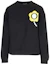 Buy (Women) KENZO Black Sweatshirt with Solid Pattern Print. FD62SW0684MF99J