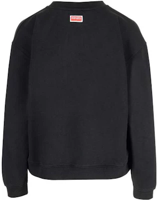 (Women) KENZO Black Sweatshirt with Solid Pattern Print. FD62SW0684MF99J Lookbook (Women) KENZO Black Sweatshirt with Solid Pattern Print. FD62SW0684MF99J