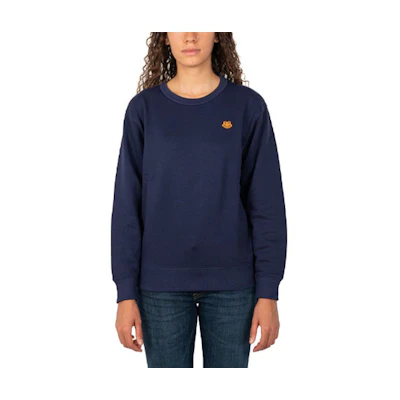 (Women) KENZO Blue Crewneck Long Sleeve Sweatshirt 2SW8204ML-76