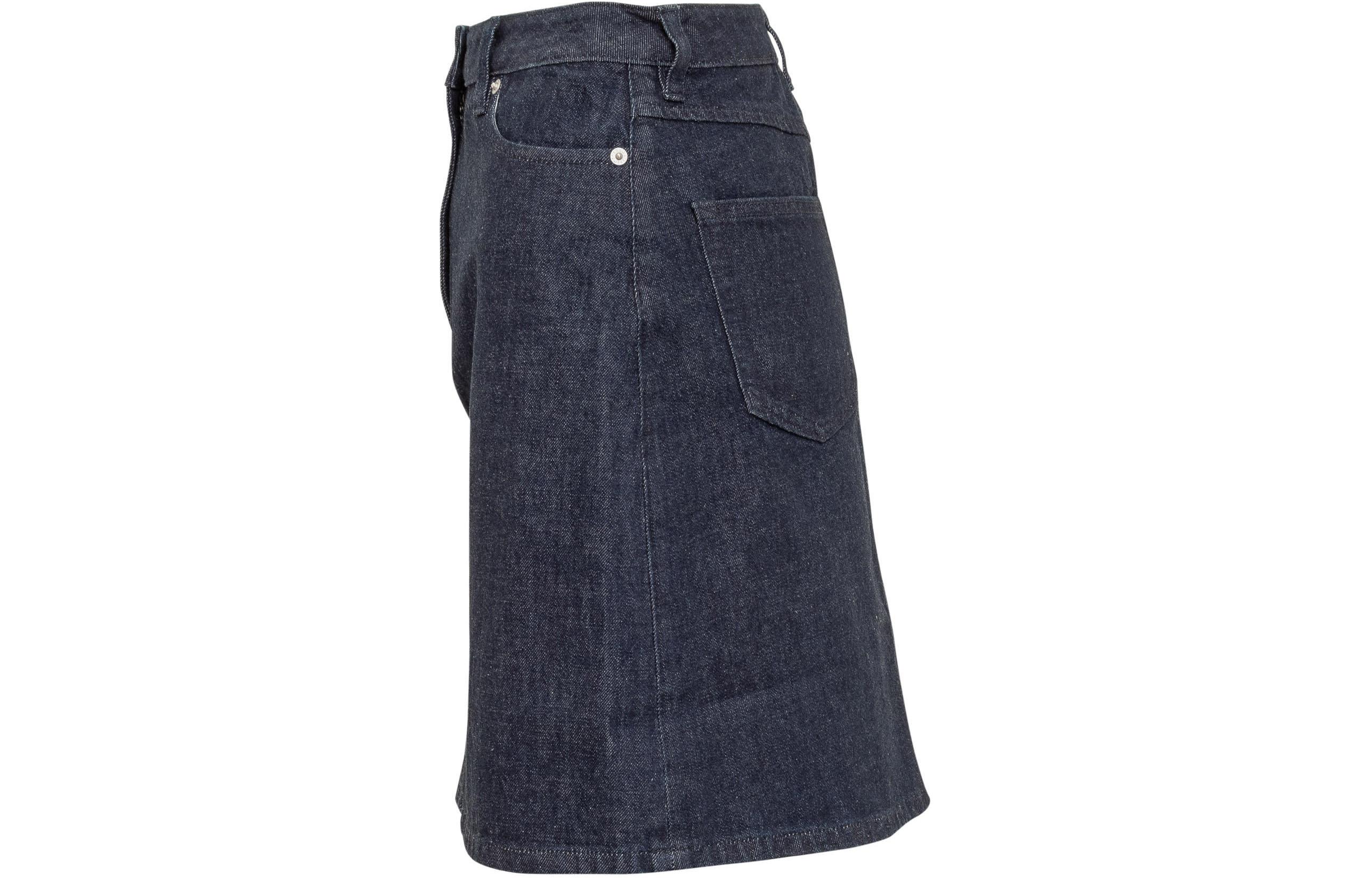 Purchase (W) ケンゾー ブルー フローラルプリント ジップ ミッドウエスト カジュアル ミニスカート FE52DJ2746B-7DM