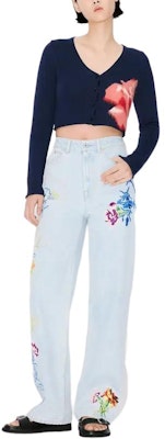 (W) KENZO 深藍V領提花紋針織開襟衫 FE52CA4573BM-77 Shop (W) KENZO 深藍V領提花紋針織開襟衫 FE52CA4573BM-77