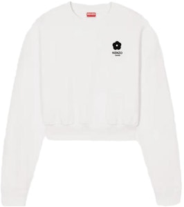 (W) KENZO Sudadera Estilo Casual con Letras Florales y Manga Larga. FE52SW1344MI-01 Shop (W) KENZO Sudadera Estilo Casual con Letras Florales y Manga Larga. FE52SW1344MI-01