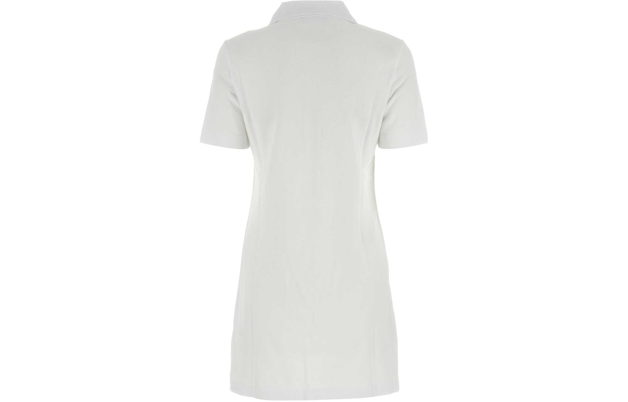 Lookbook (W) KENZO 花卉字母印花中长款口袋T恤连衣裙 白色 FE52RO7444PU-01