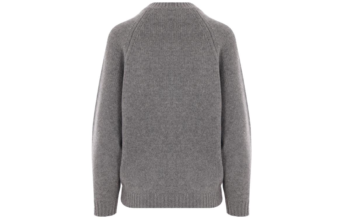 (Women) KENZO  Floral Print Crewneck Long-Sleeve Sweater Grey. FD62PU4123BC94 圖 3