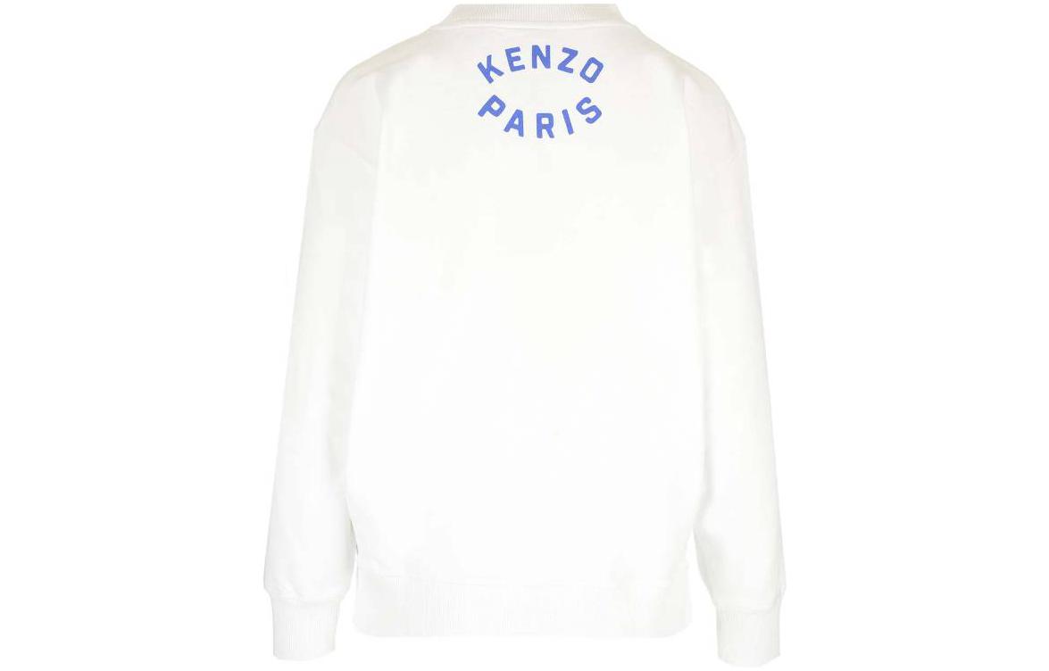 (Women) KENZO  Graphic Print Pullover Sweatshirt White FD62SW0664MF-02 圖 3