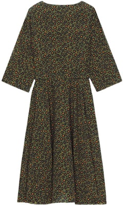 (W) KENZO Gaun Lengan Panjang Motif Leopard - Cokelat Tua FD52RO1179O3-50 Lookbook (W) KENZO Gaun Lengan Panjang Motif Leopard - Cokelat Tua FD52RO1179O3-50