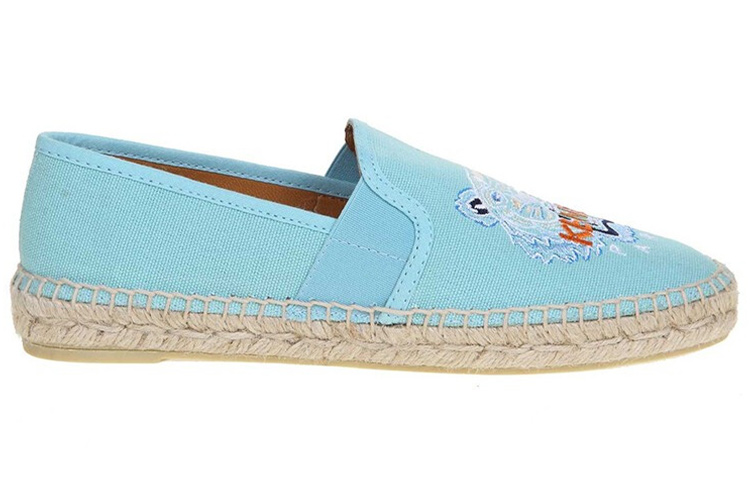 (W) Kenzo 'Light Blue Tiger Embroidery Espadrilles' 圖 2