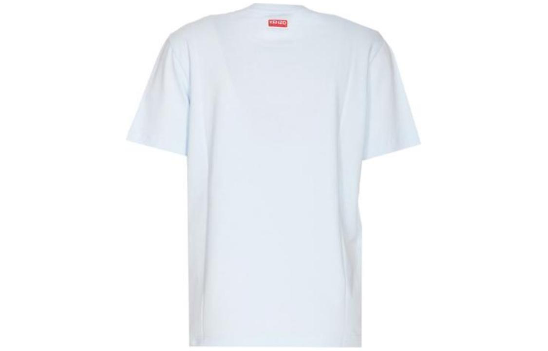 (Women) KENZO  Loose Animal Letter Graphic T-Shirt Light Blue FE52TS1164SG-63 圖 3
